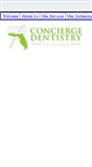 Mobile Screenshot of conciergedentistryfl.com